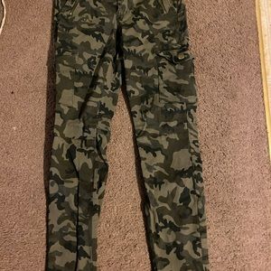 a pair of gently worn jeans